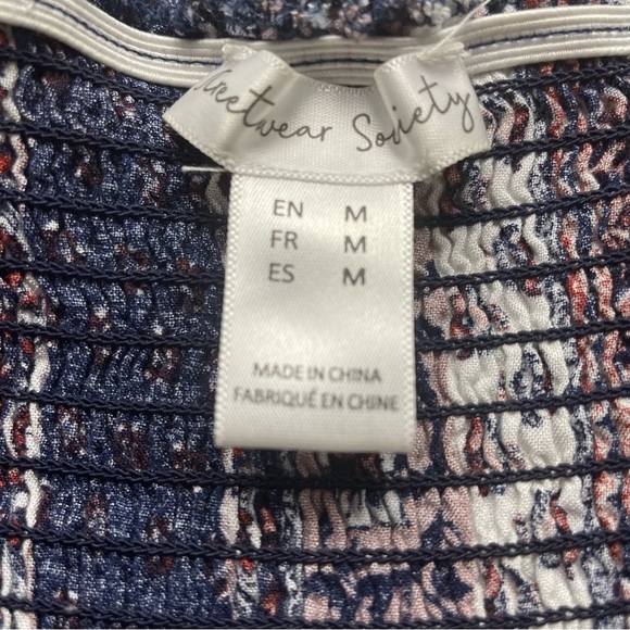 Streetwear Society Crepe Smoked Bodice Maxi Dress - Picture 6 of 11